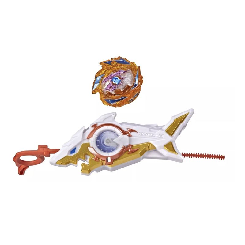HASBRO - Beyblade Burst Surge Demise Hyperion H6 Con Luz Naranja