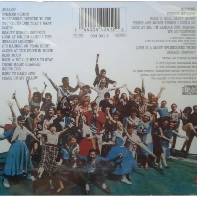 HITWAY MUSIC - GREASE - O.S.T. - CD HITWAY MUSIC