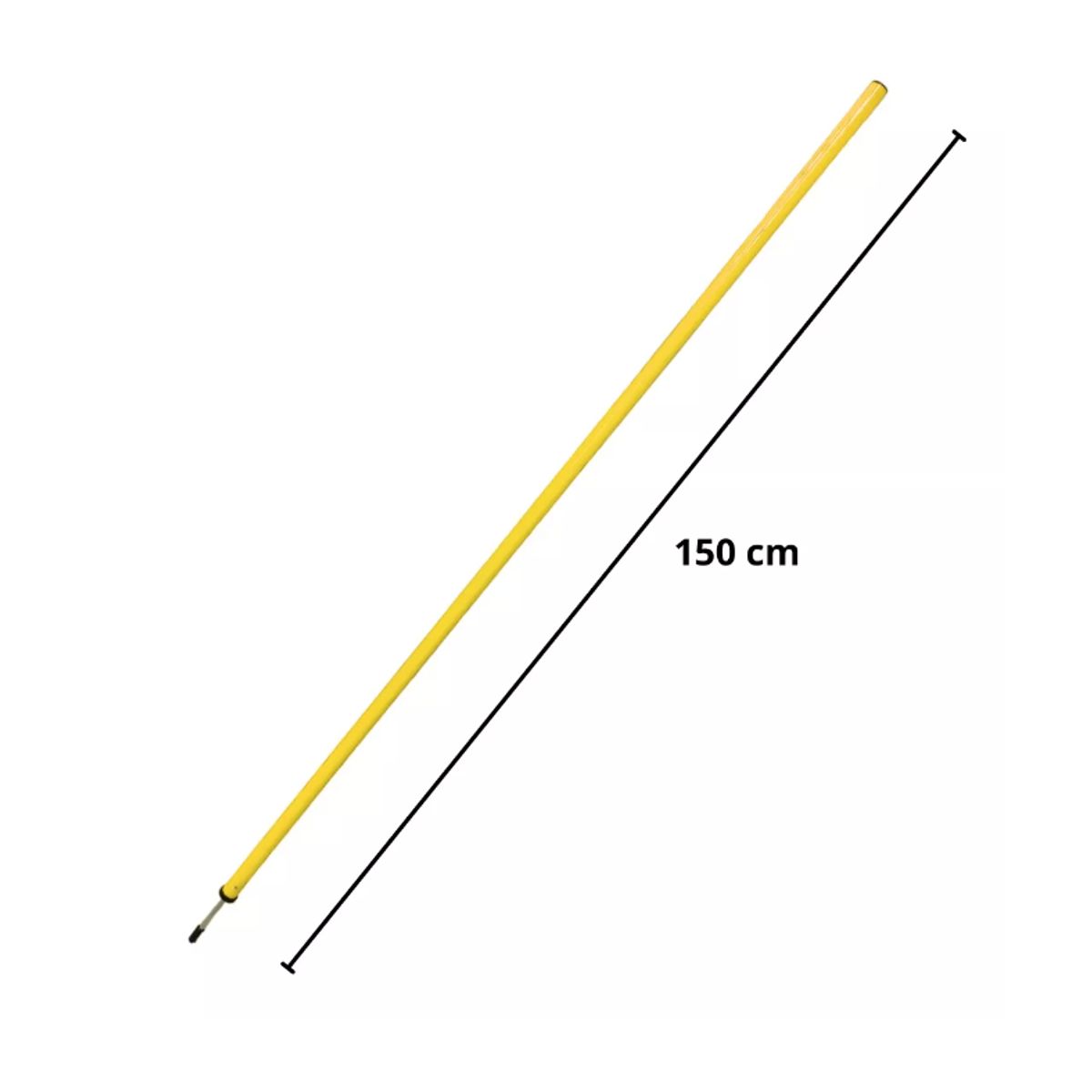 GENERICO - Pack 5 Bastones 1.5 Mts Slalom De Entrenamiento Con Estaca