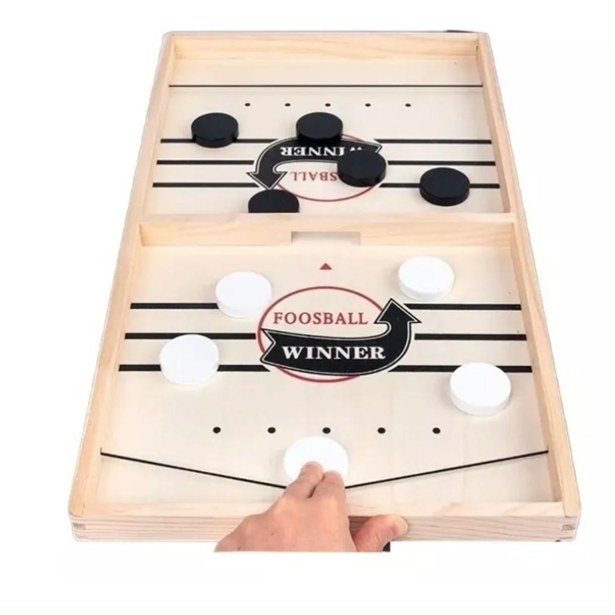 GENERICO - Juego De Mesa Futbol Hockey Sling Puck Juego Familiar