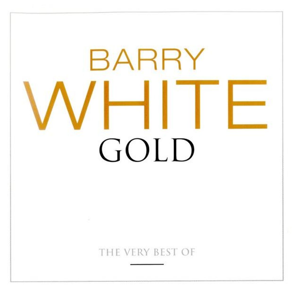 HITWAY MUSIC - BARRY WHITE - GOLD: THE VERY BEST (2CD) - CD HITWAY MUSIC
