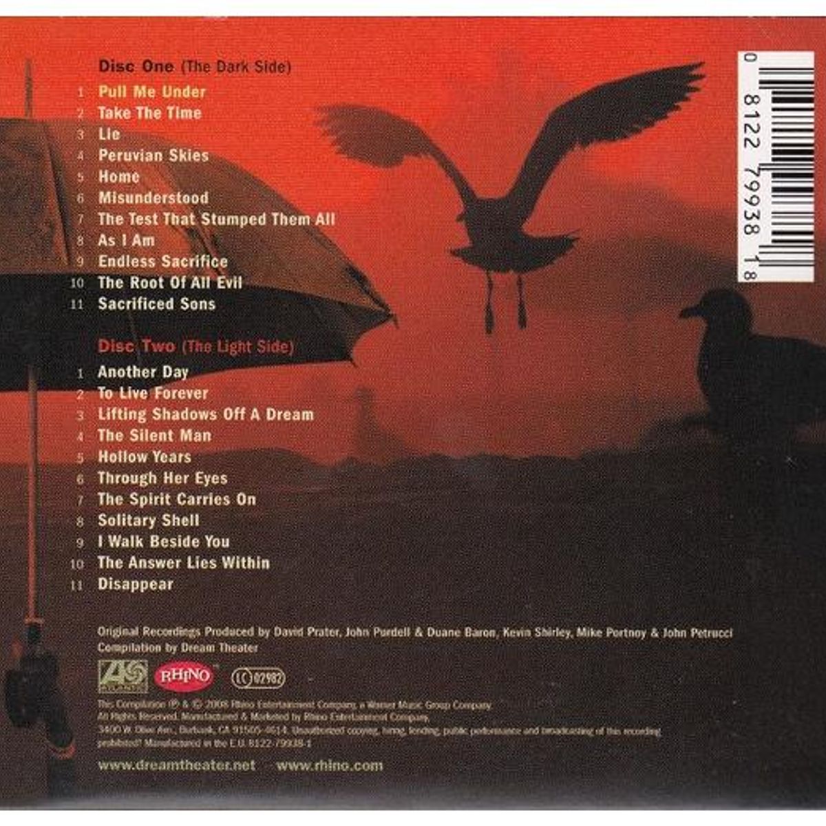 HITWAY MUSIC - DREAM THEATER - GREATEST HITS (2CD) - CD HITWAY MUSIC