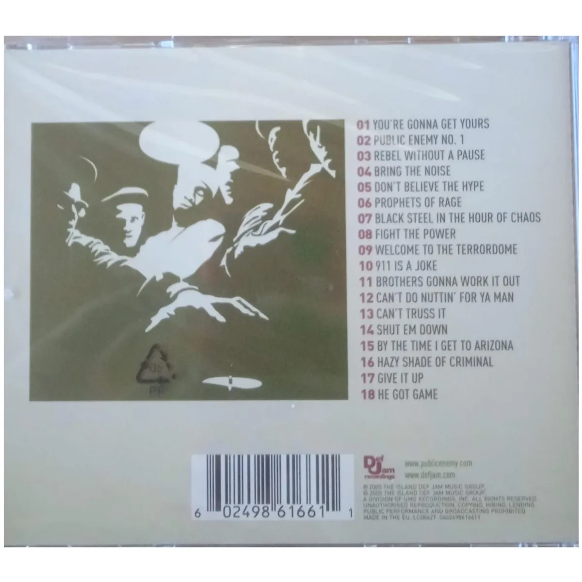 HITWAY MUSIC - PUBLIC ENEMY - GREATEST HITS - CD HITWAY MUSIC