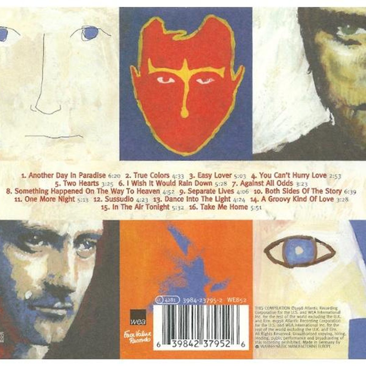 HITWAY MUSIC - PHIL COLLINS - HITS - CD HITWAY MUSIC