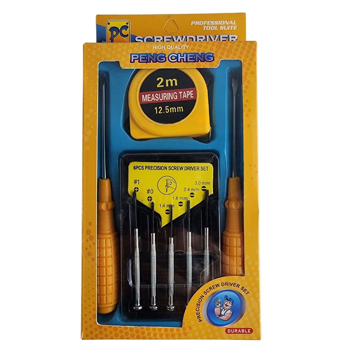 GENERICO - Set Herramientas de Precisión Destornilladores Huincha Manual