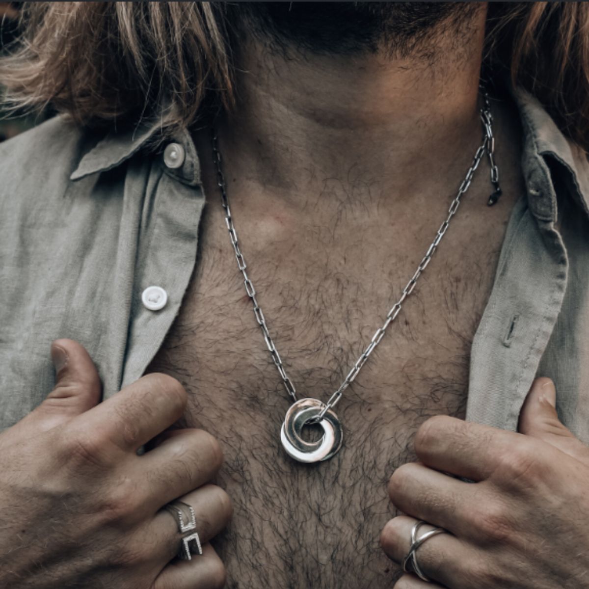 MALEVO JOYAS - Cadena de Plata Forcet AL L