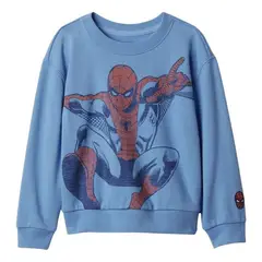 GAP - Polerón Spiderman Sin Cierre Celeste