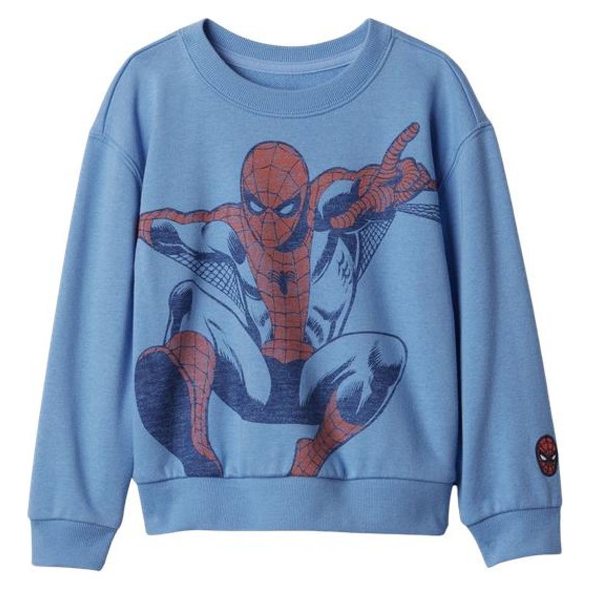 GAP - Polerón Bebé Gap Spiderman Sin Cierre Celeste