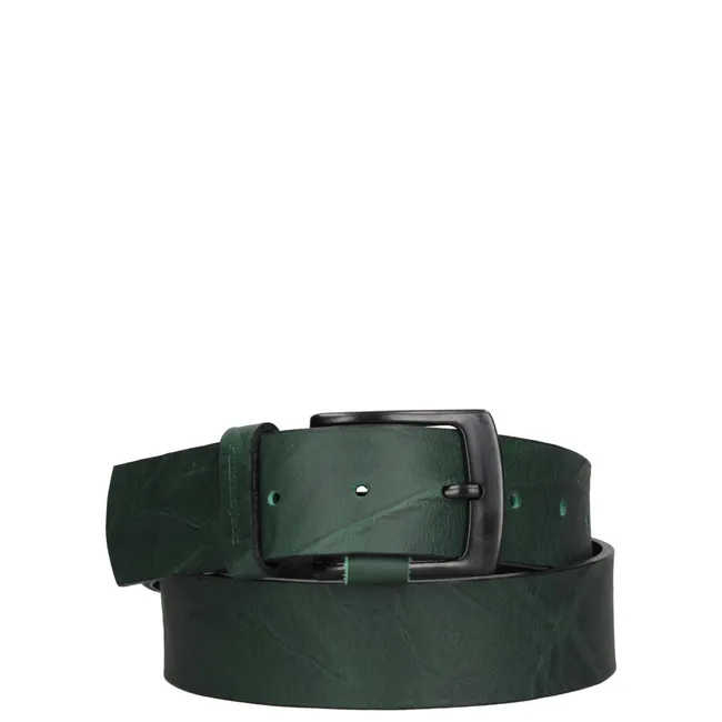 PANAMA JACK - Cinturón Cuero Hombre Verde Panama Jack