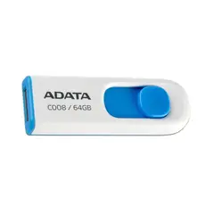 ADATA - Pendrive 64GB C008 Usb BlancoAzul Classic