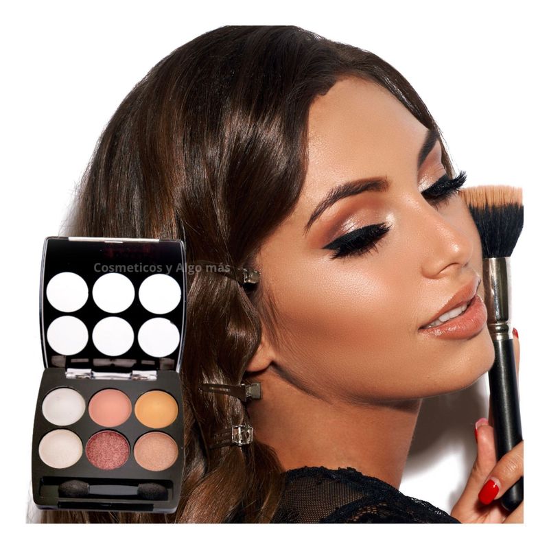 DOLCE BELLA - Paleta versátil de sombras para ojos 6 tonos combinables