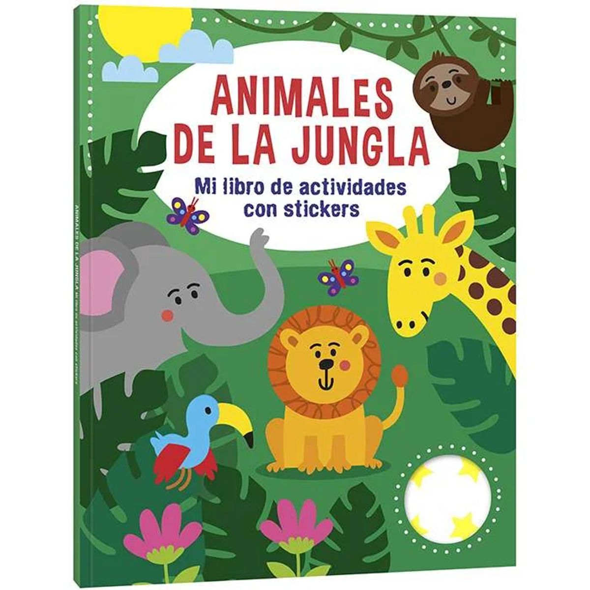 LEXUS - Libro De Actividades Animales de la Jungla con stickers  - Lexus