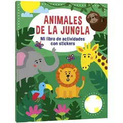 LEXUS - Libro De Actividades Animales de la Jungla con stickers -