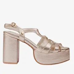 LEANDRA OMEGNA - SANDALIAS LEANDRO GOLD