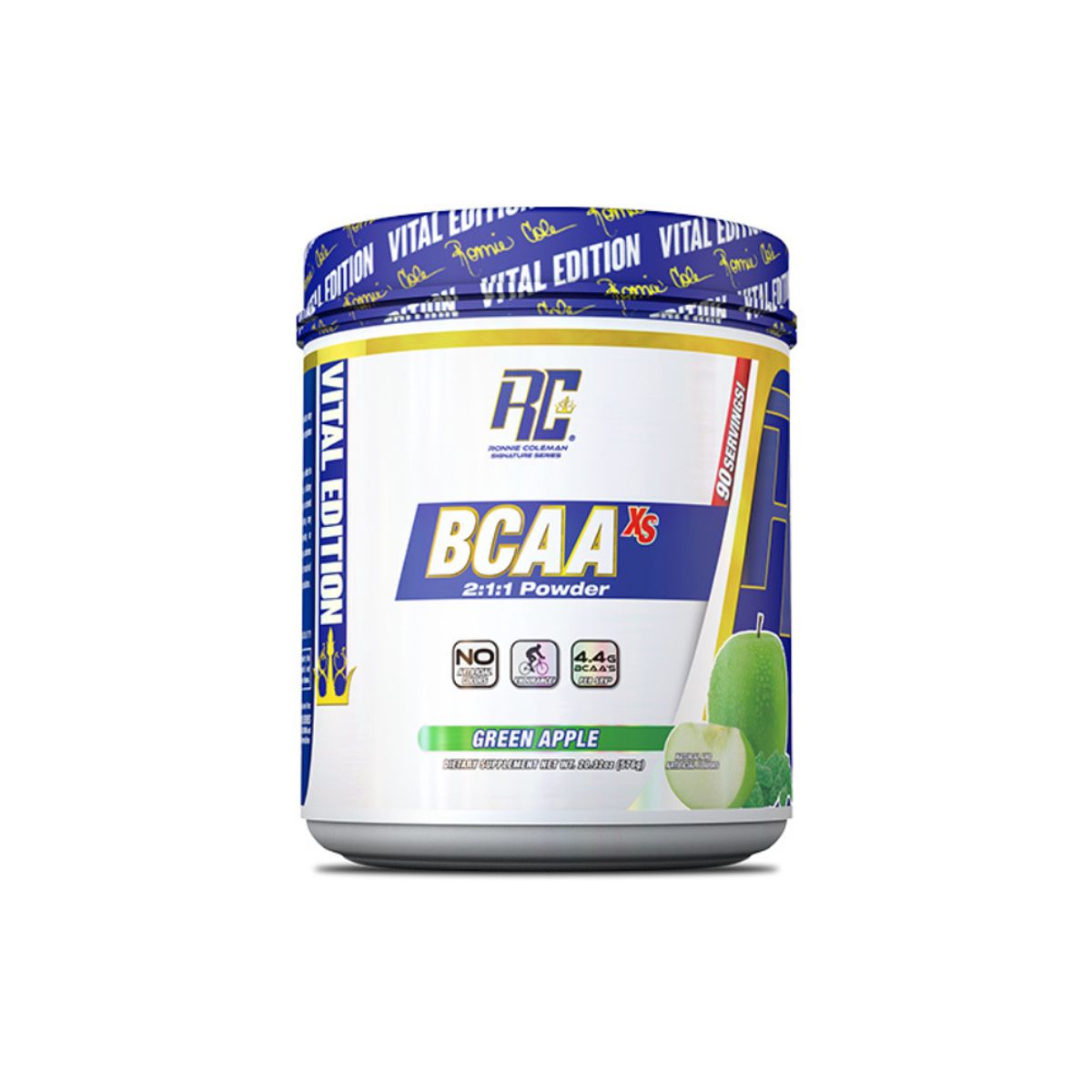 RC - BCAA xs RONNIE COLEMAN – 90 serv. MANZANA