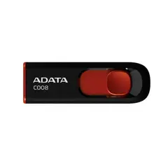 ADATA - Pendrive 64GB C008 Usb NegroRojo Classic
