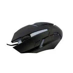 GENERICO - Mouse Gamer Con Luz Led Cambia Color Cable Usb Modelo Q52.