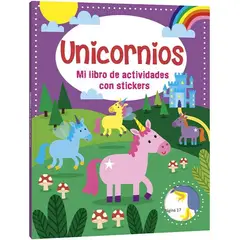 LEXUS - Libro De Actividades Unicornios con stickers - Nuevo y Original -