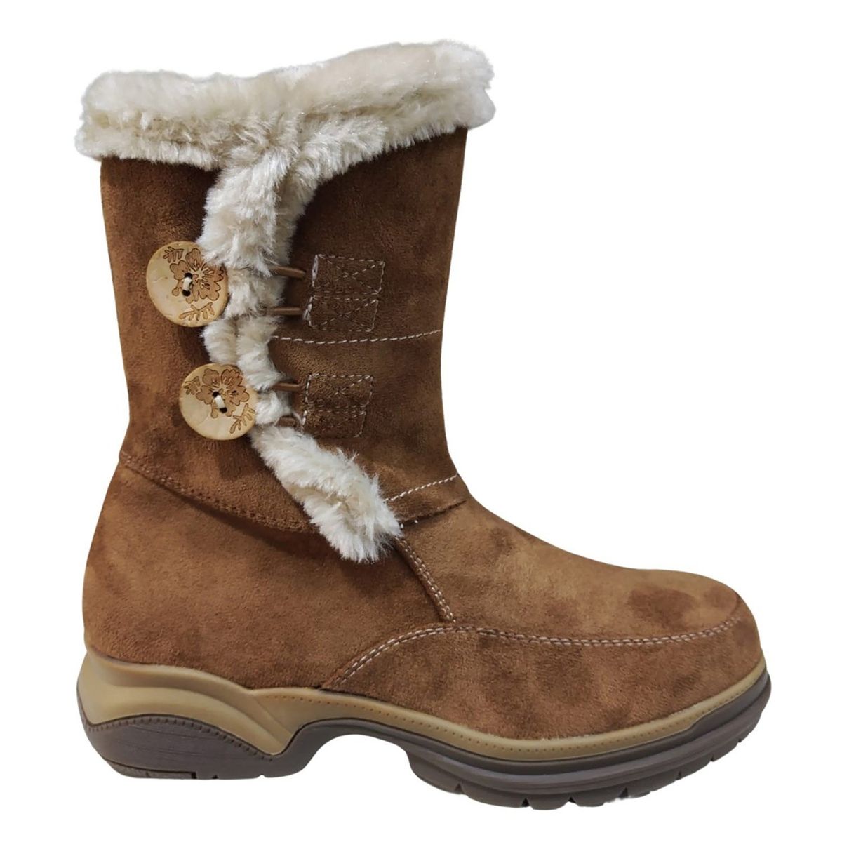 ZAPATILLACHILE - Bota Termica Mujer Con Chiporro  Buen Agarre Y Traccion