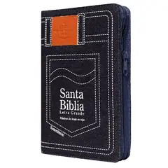 SOCIEDADES BIBLICAS UNIDAS - Biblia Jeans Letra Grande Reina Valera 1960 Cierre Índice