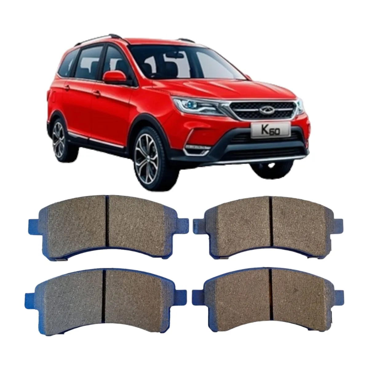 CHERY - chery k60 1.5 pastillas delanteras  2020