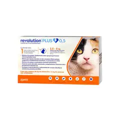 GENERICO - Pipeta Revolution Plus - Gatos entre 2.5 a 5kg.