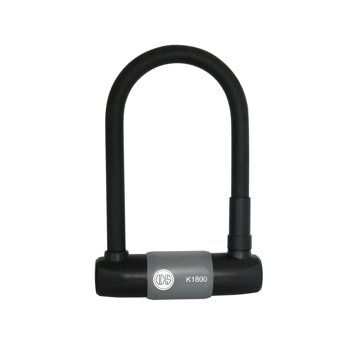 ODIS - Candado Bicicleta U Lock Odis K1800 18x186mm Grafito Llave Disco