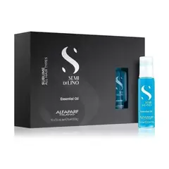 ALFAPARF MILANO - Pack x12 Ampollas Essential Oil Nutrición Y Brillo Azul Alfaparf.-