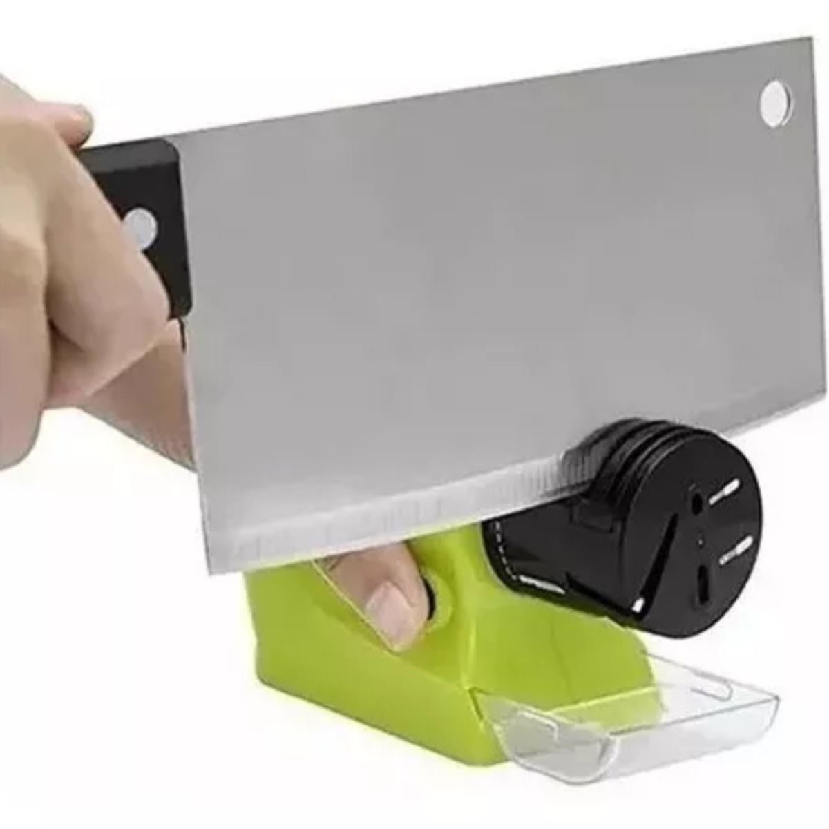 GENERICO - Afilador Cuchillos Tijeras Eléctrico A Pilas