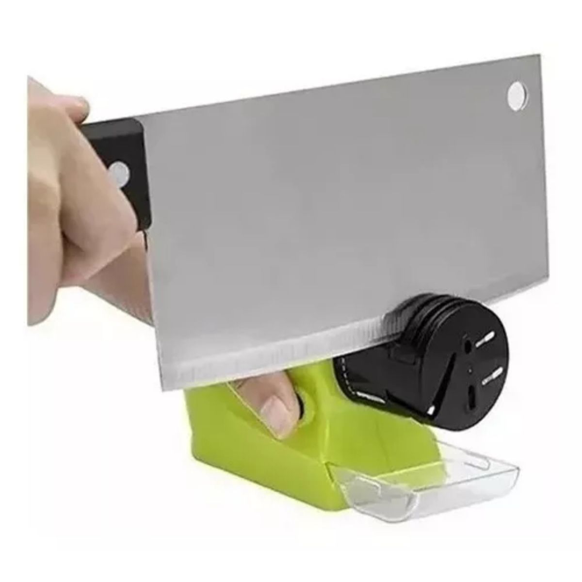 GENERICO - Afilador Cuchillos Tijeras Eléctrico A Pilas