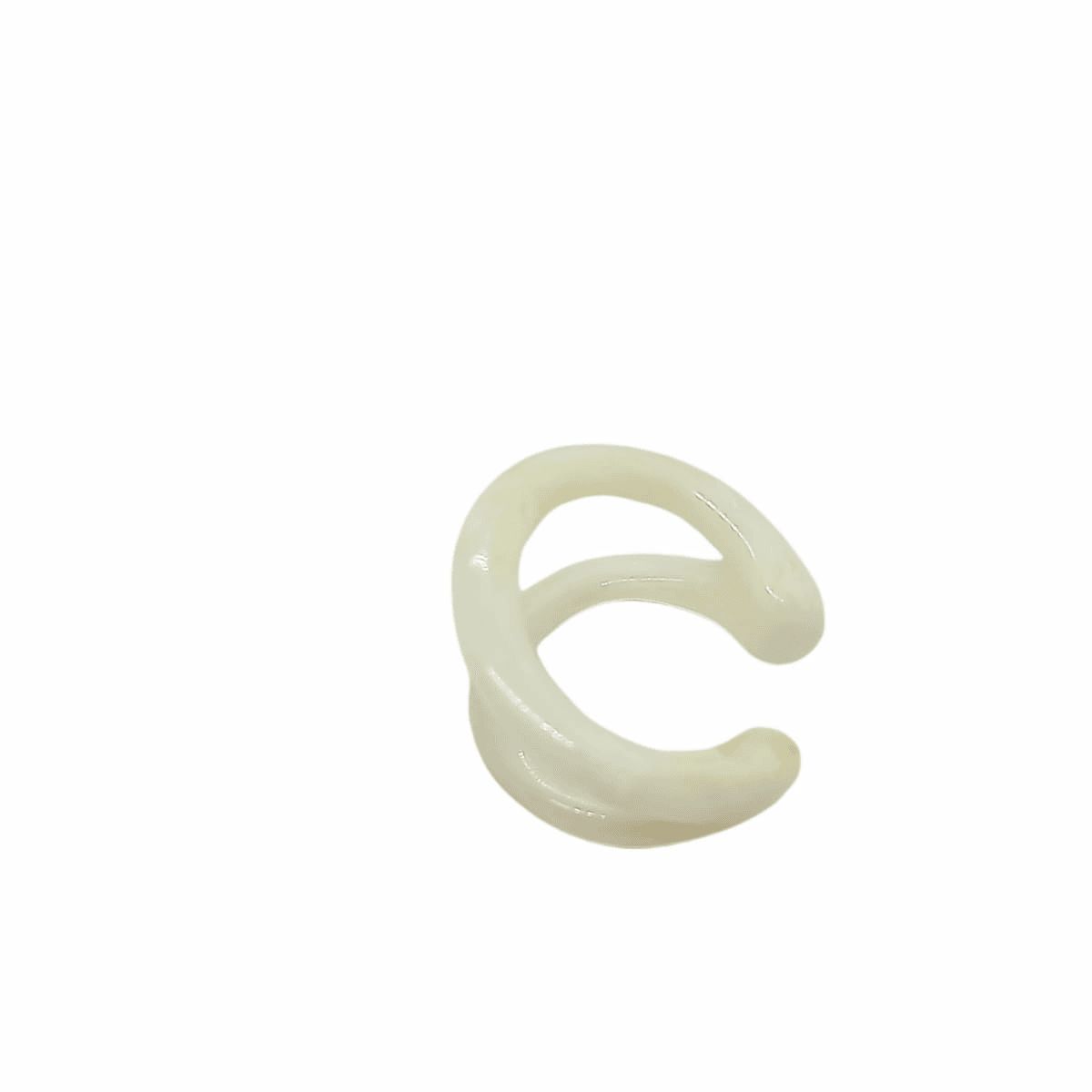 ELBAULDEJUMA - Piercing oreja ear cuff resina sin perforación.-