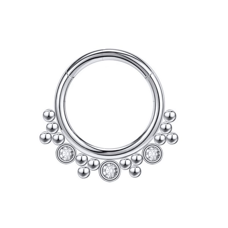 ELBAULDEJUMA - Piercing acero nariz septum oreja daith punk moda