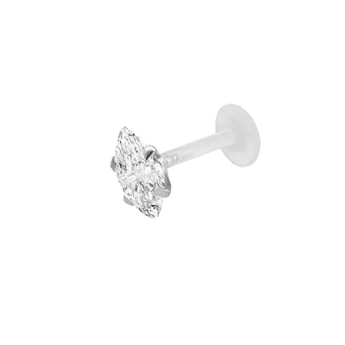ELBAULDEJUMA - Aros piercing modelo gema labret monroe oreja nariz