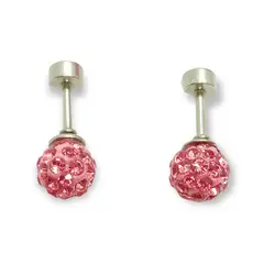 ELBAULDEJUMA - Aros seguridad punto de luz acero bola fuego rosa