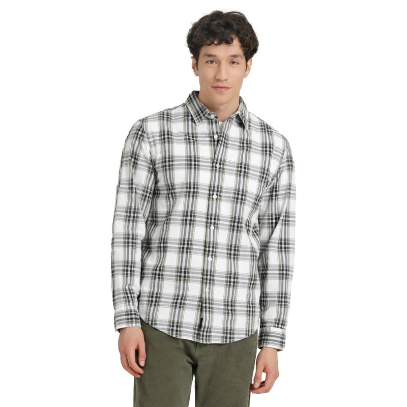 DOCKERS - Camisa Hombre Original Button Up Regular Fit Verde Dockers