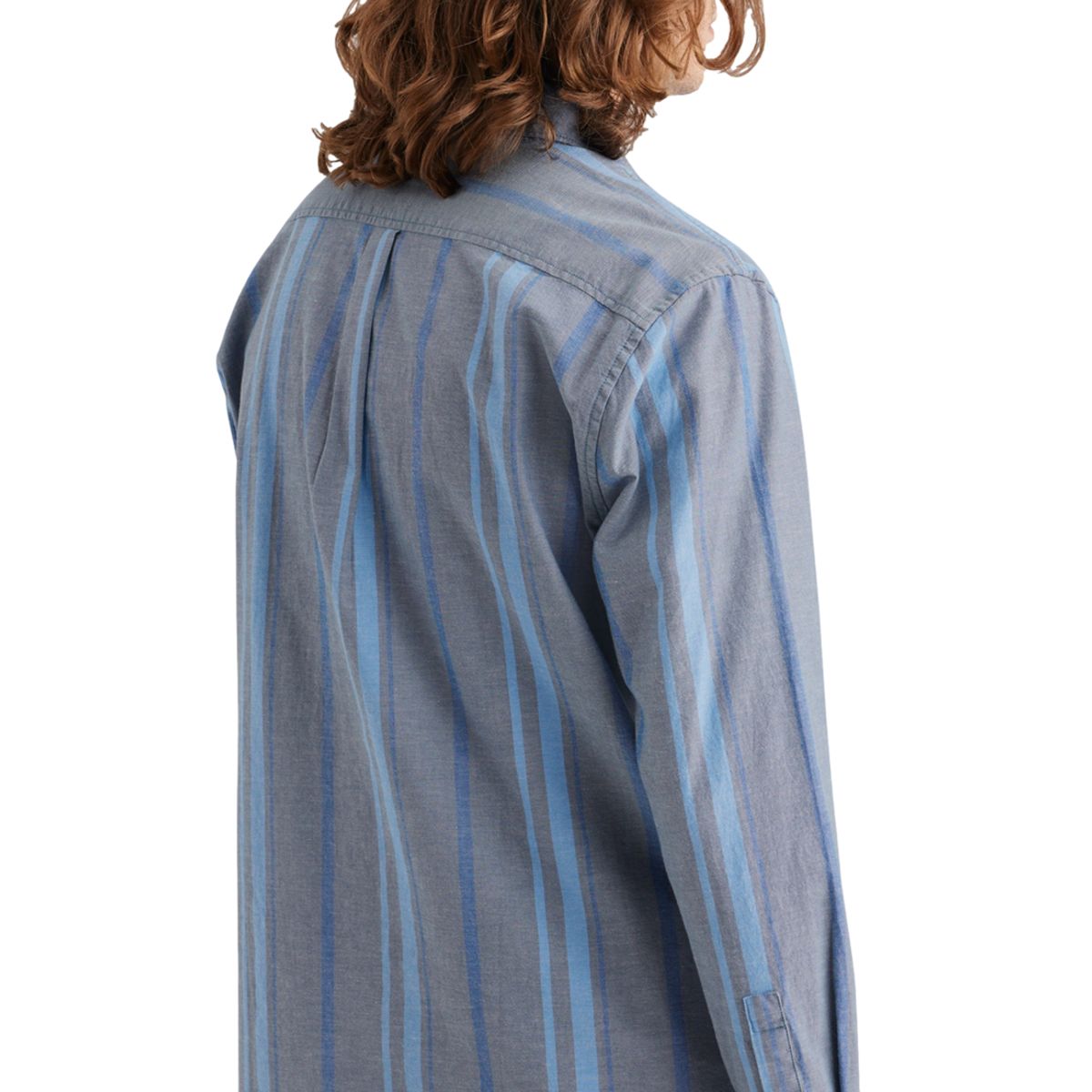 DOCKERS - Camisa Hombre Oxford Regular Fit Indigo Dockers