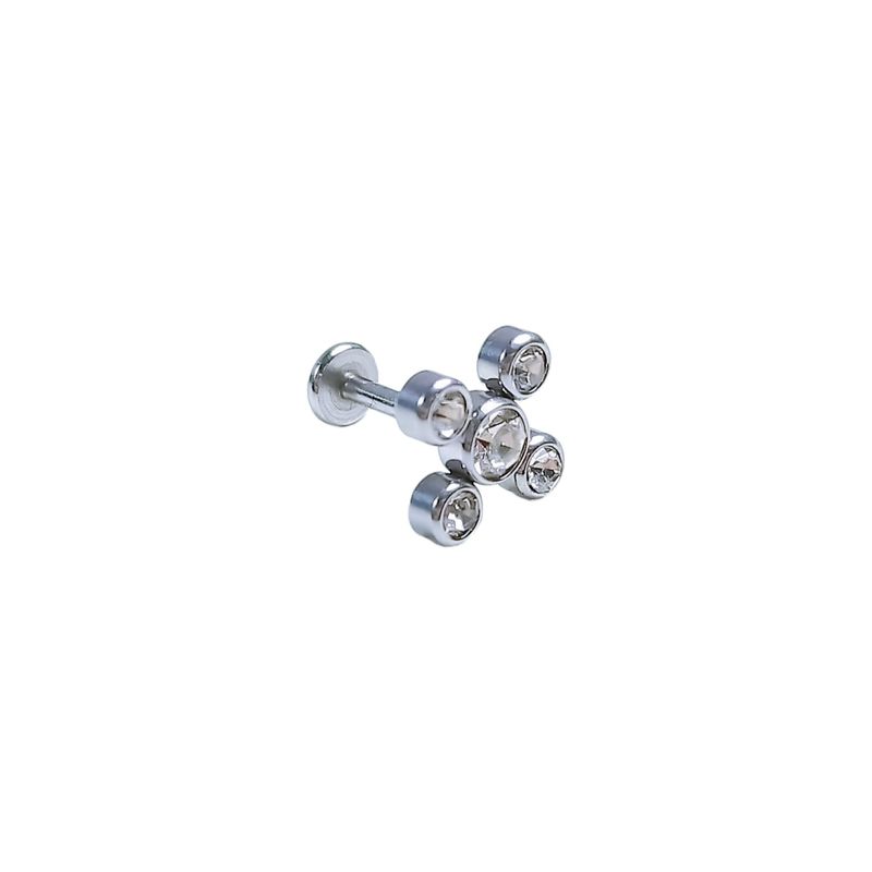 ELBAULDEJUMA - Piercing Punto Luz Tragus Conch Labret Dron Hipoalergenico Unidad