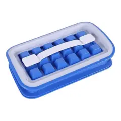 GENERICO - Hielera Portátil Molde Cubetera Retráctil Hielo