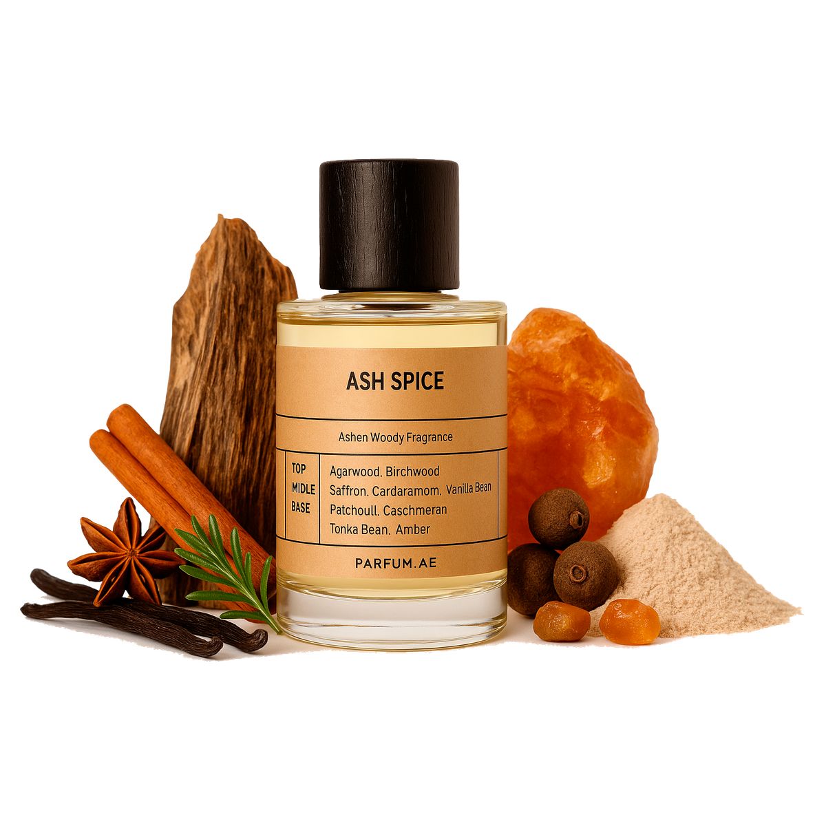 PARFUM AE - PERFUME PARFUM.AE ASH SPICE EDP 100ML