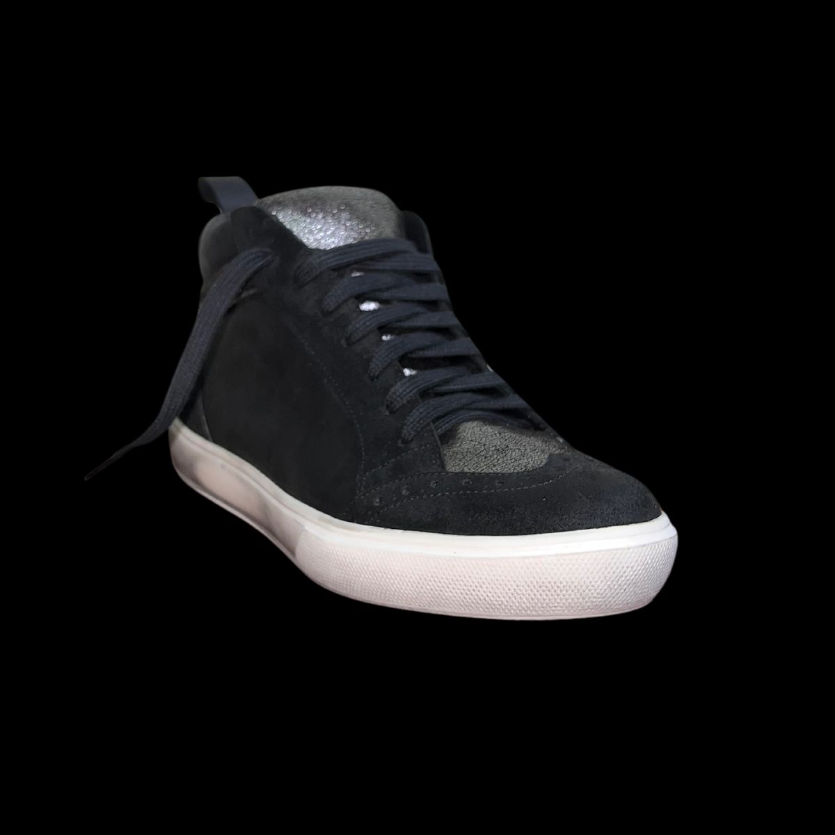 VANESSA GIL - ZAPATILLA DE CUERO CAMI PLATA