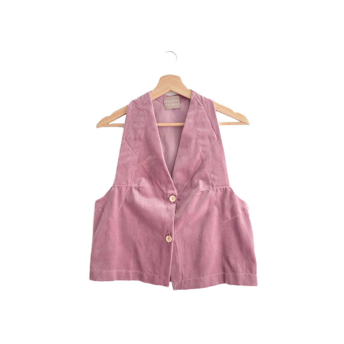 PAULAMAR - Vest Terciopelo Algodón Orgánico