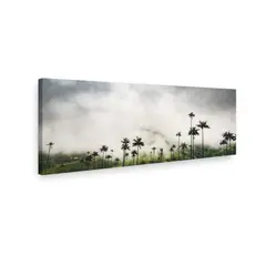 RETELA - Canvas Horizonte Verde y Celestial II 90x45 cm