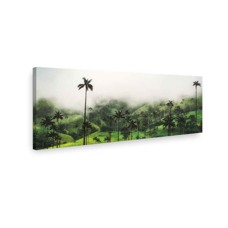 RETELA - Canvas Horizonte Verde y Celestial 90x45 cm