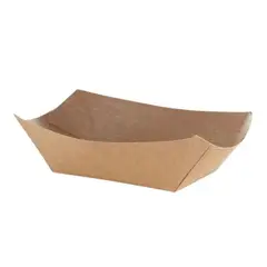 GENERICO - Bandeja Para Alimentos Kraft 17x24 50 Unidades