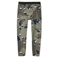 BURTON - Calza Primera Capa Hombre Midweight Verde
