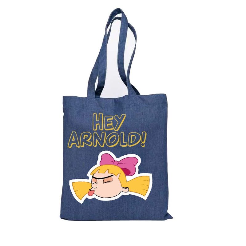 GENERICO - BOLSO TOTE BAG HELGA PATAKI , HEY ARNOLD   35 X 40 CM