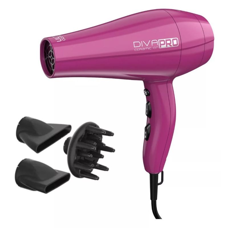 GAMA - Secador Gama Italy Diva 4d Tsubaki Rosa