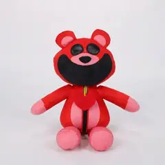 GENERICO - Bobby BearHug Smiling Critters Peluche oso rojo