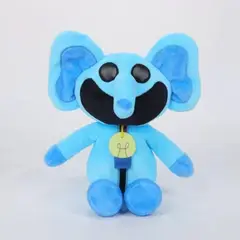 GENERICO - Bubba Bubbaphant Smiling Critters Peluche Elefante celeste