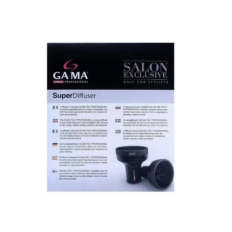GAMA - DIFUSOR UNIVERSAL GAMA PARA SECADO COLOR NEGRO